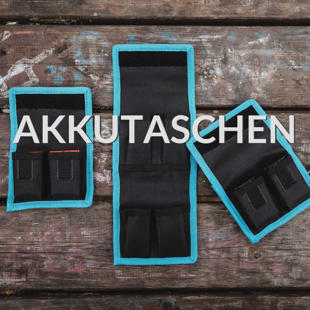Sacoche pour batterie d'appareil photo pouvant contenir jusqu'à 4 batteries et accumulateurs