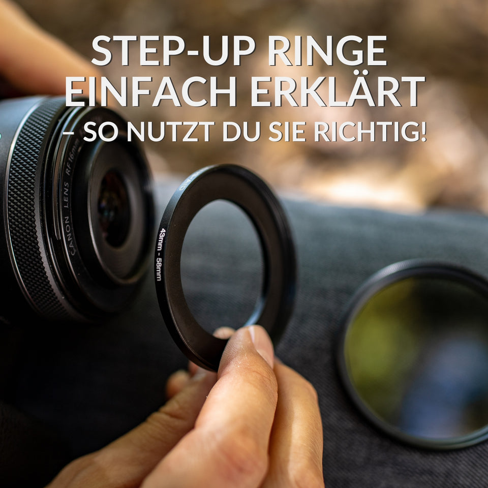 Step Up Ring 46 auf 52 mm – Filteradapter aus Aluminium