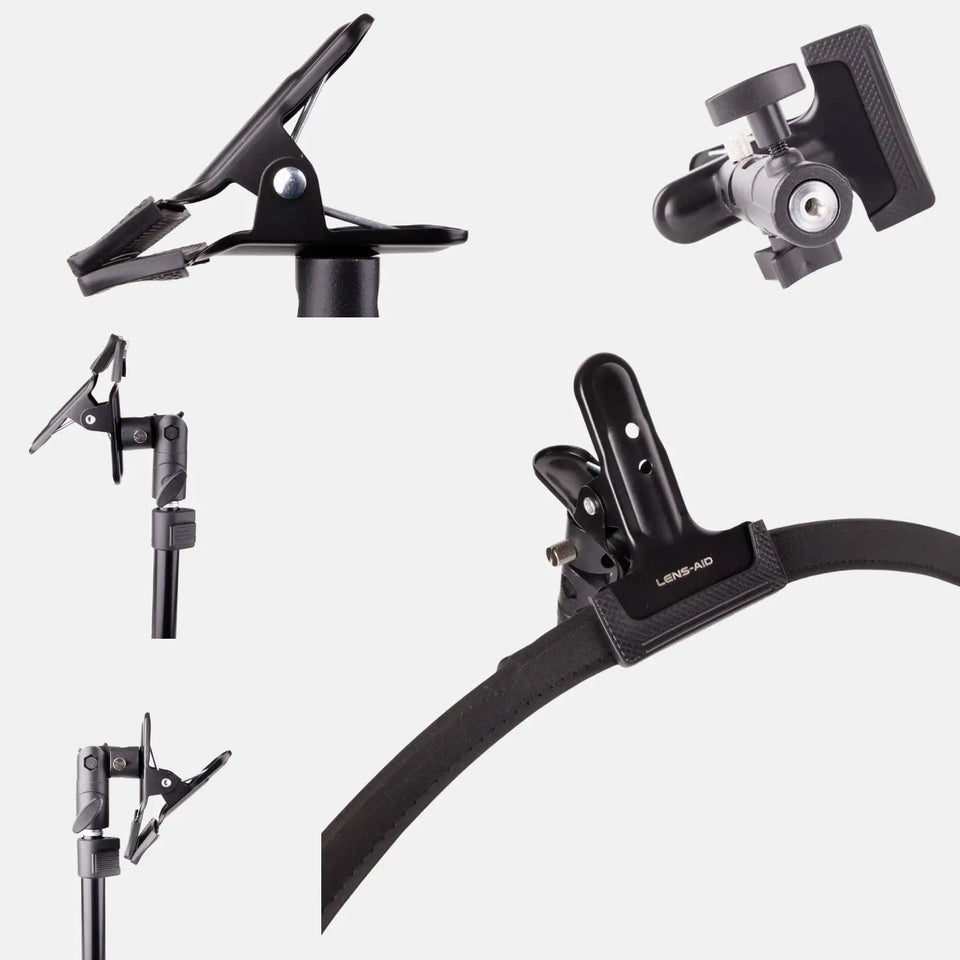 Pince métallique pour réflecteurs pliables et fonds photo - Appareil photo > Matériel de studio photo > Accessoires de studio photo