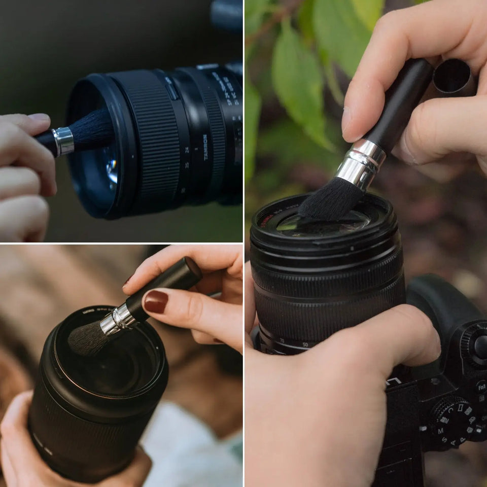 Spazzola per la pulizia della fotocamera con setole morbide - & Foto > Accessori per fotocamere Pulizia della fotocamera Accessori per la pulizia