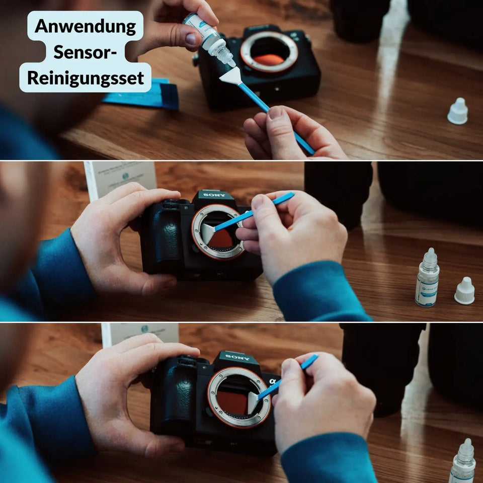 Kamera Reinigungsset (APS-C) für Gehäuse Sensor & Objektiv - Foto > Kamerazubehör Kamerareinigung Sensorreinigungssets