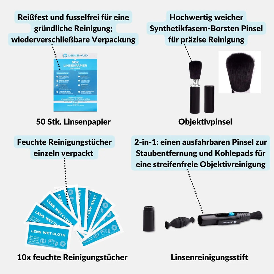 Kamera Reinigungsset (APS-C) für Gehäuse Sensor & Objektiv - Foto > Kamerazubehör Kamerareinigung Sensorreinigungssets