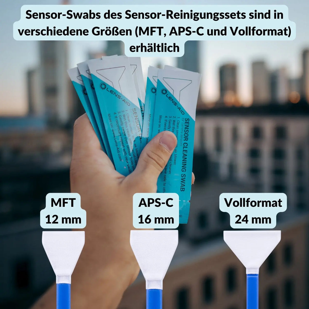 Kamera Reinigungsset (APS-C) für Gehäuse Sensor & Objektiv - Foto > Kamerazubehör Kamerareinigung Sensorreinigungssets