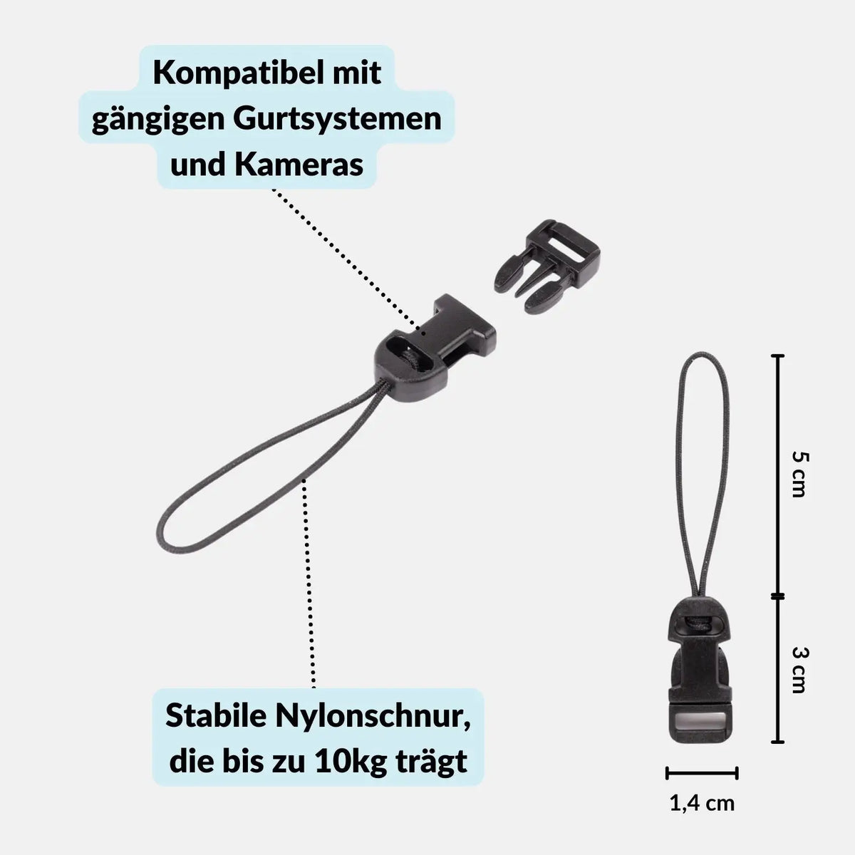 Quick-release kit for camera strap - Camera & Photo > Camera Accessories Camera Straps