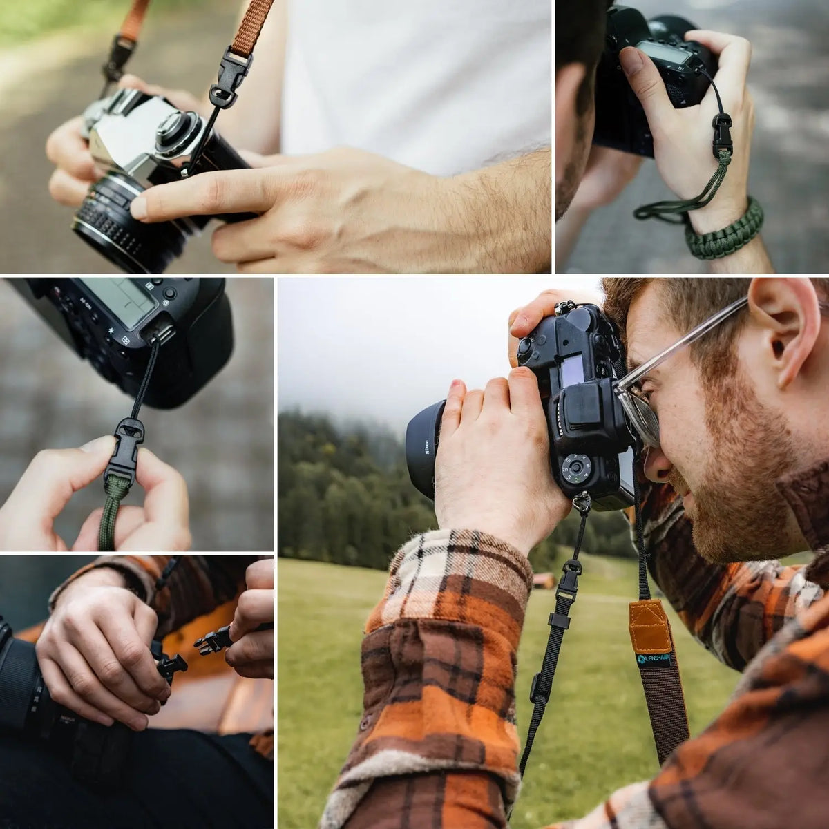 Quick-release kit for camera strap - Camera & Photo > Camera Accessories Camera Straps