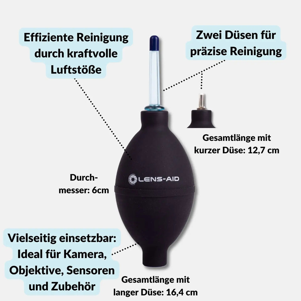 Sensor Reinigungsset mit Blasebalg für Vollformat-Kameras - Kamera & Foto > Kamerazubehör Kamerareinigung