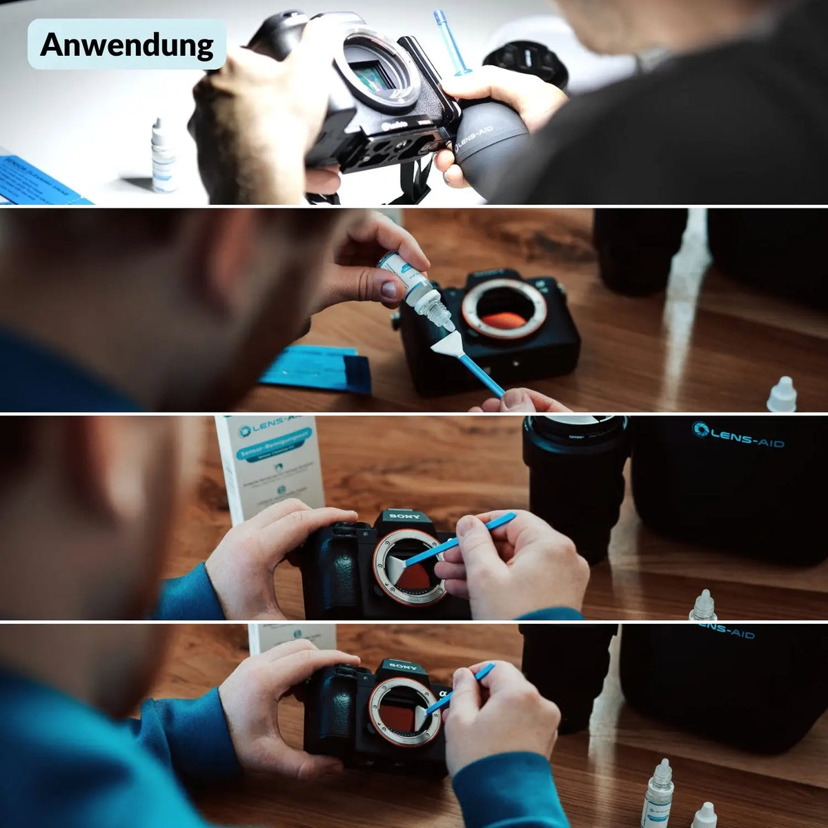 Sensor Reinigungsset mit Blasebalg für Vollformat-Kameras - Kamera & Foto > Kamerazubehör Kamerareinigung