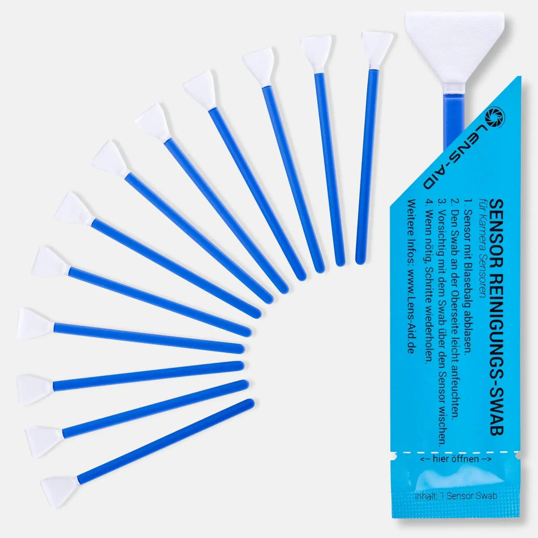 Sensor Swabs Vollformat (12 Stück) zur Kamera-Sensorreinigung - Kamera & Foto > Kamerazubehör Kamerareinigung