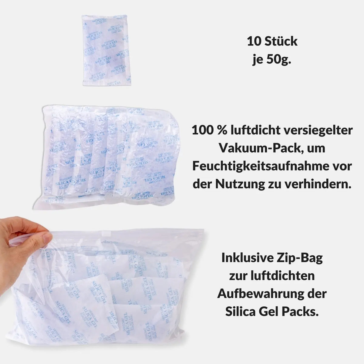 Silicagelzakjes - Droogmiddel voor camera's, lenzen en elektronica - Camera & Foto > Camera-accessoires en -reiniging