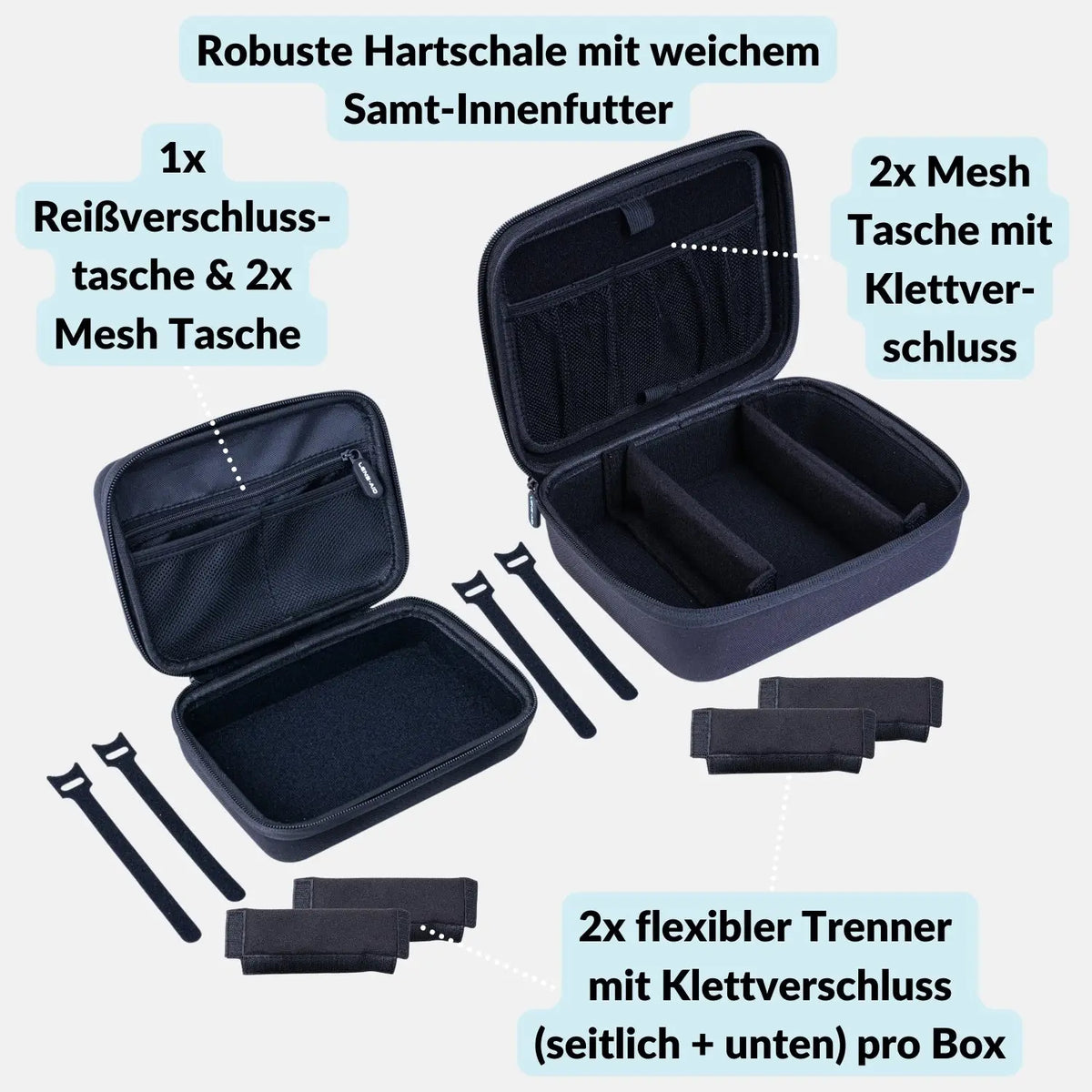 Technik Organizer Hardcase - Tasche für Elektronik Kabel & Reise - > Elektronikzubehör Taschen Hüllen Cases