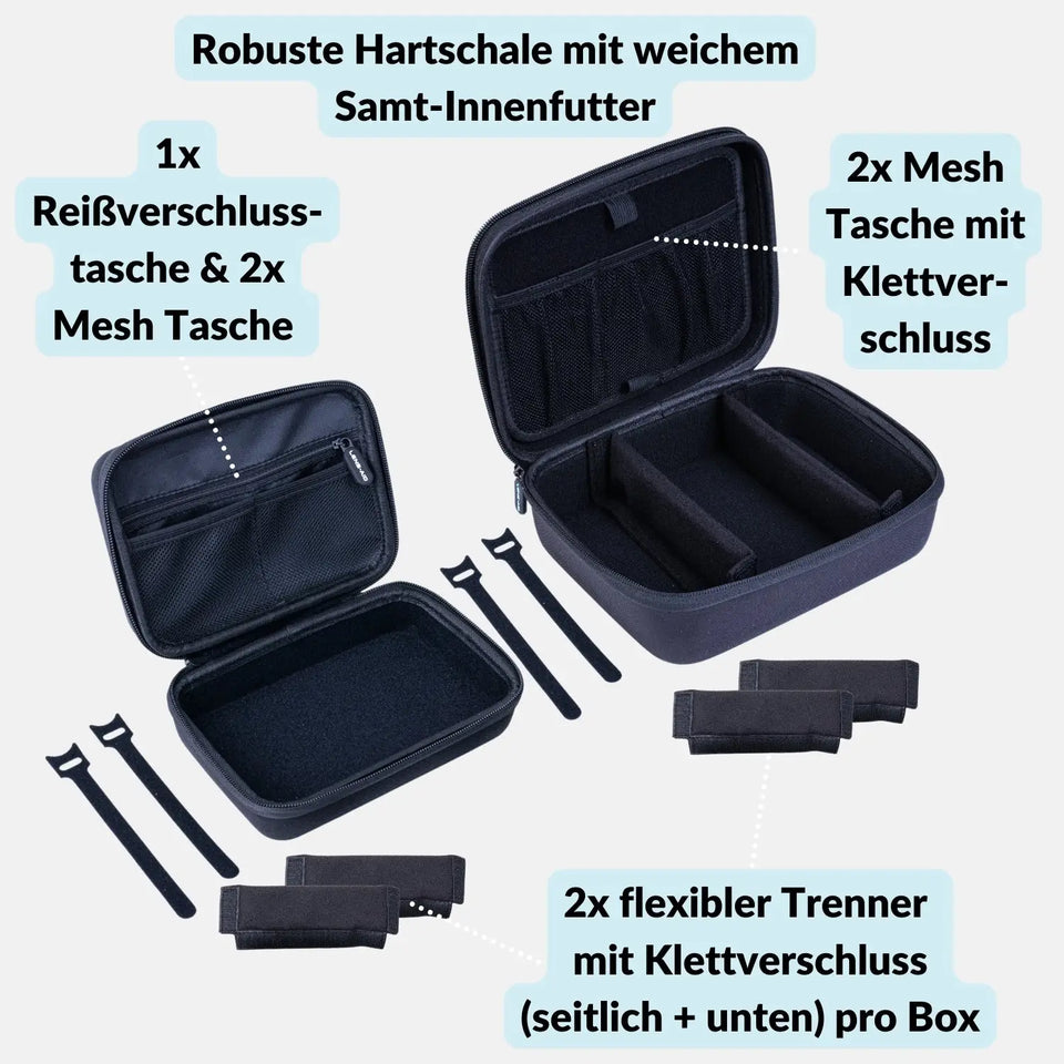Technik Organizer Hardcase - Tasche für Elektronik Kabel & Reise - > Elektronikzubehör Taschen Hüllen Cases