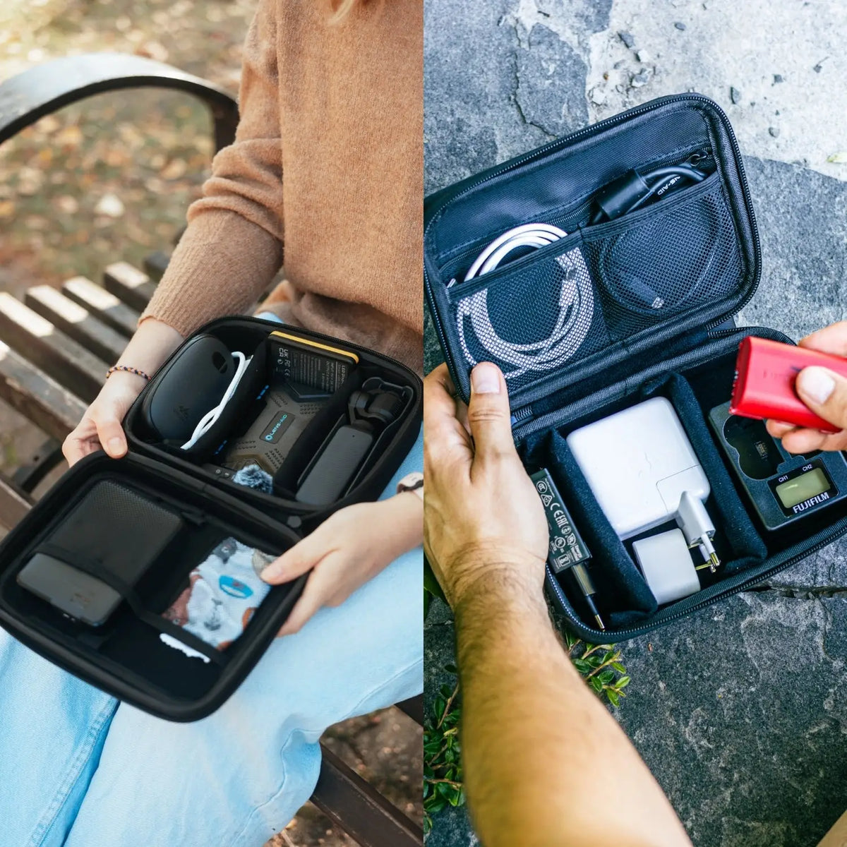 Technik Organizer Hardcase - Tasche für Elektronik Kabel & Reise - > Elektronikzubehör Taschen Hüllen Cases