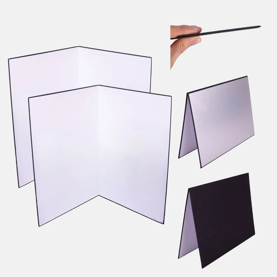 V-Flat Reflector A3/A4 for Product & Studio Photography - 2 Pack A3 - Camera Photo > Photo Studio Equipment Lighting Accessories