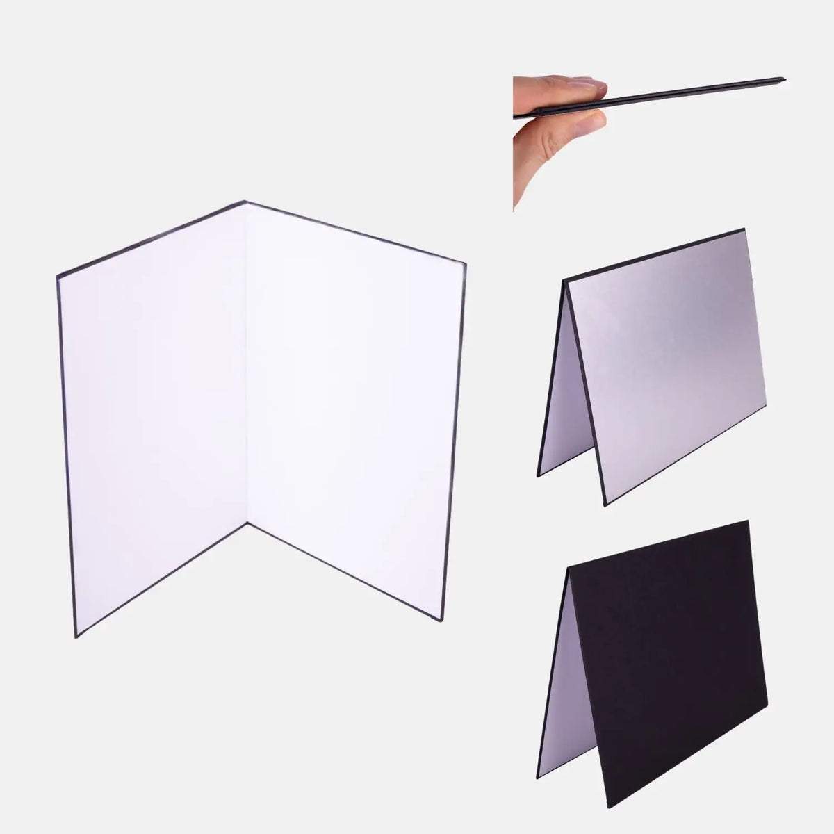 V-Flat Reflector A3/A4 for Product & Studio Photography - A4 - Camera Photo > Photo Studio Equipment Lighting Accessories