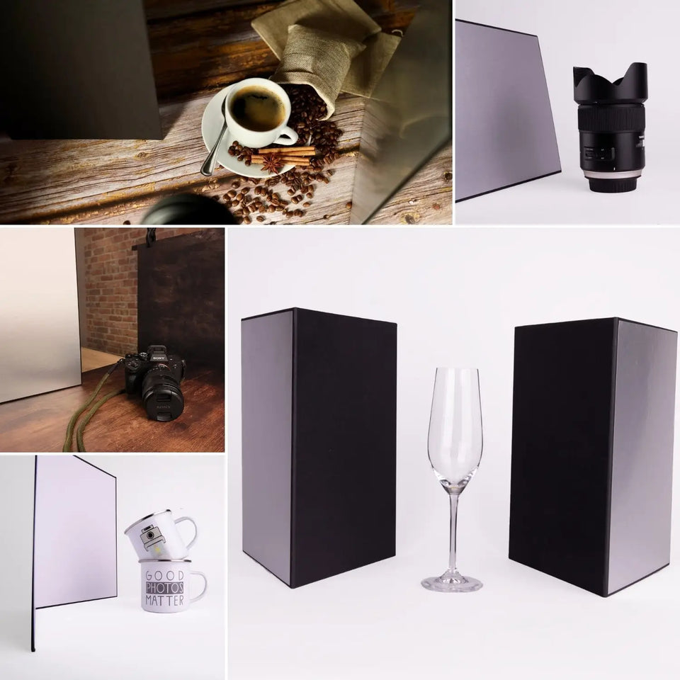 V-Flat Reflector A3/A4 for Product & Studio Photography - Camera Photo > Photo Studio Equipment Lighting Accessories Reflectors