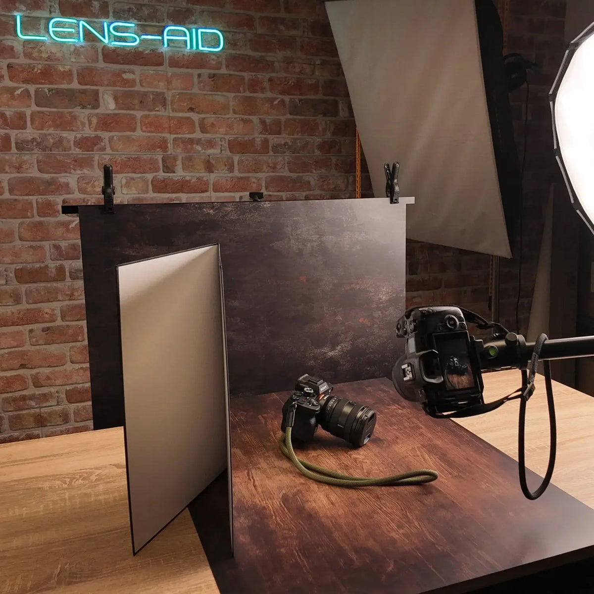 XXL Flatlay-Set für deinen Einstieg in die Studiofotografie - Kamera & Foto > Fotostudio-Ausrüstung Hintergründe